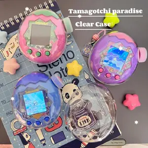 In Stock Tamagotchi Paradise Case Cover Transparent Acrylic With A Random Rotating Cap Soft Hard Shell Protective Toy Accessory