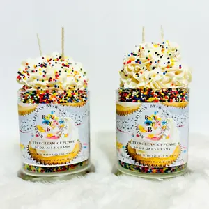 Buttercream Cupcake Candle