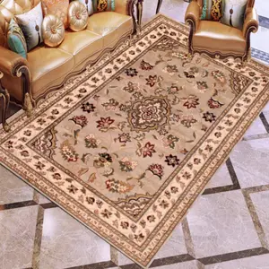Lord of Rugs Sherborne Quality Traditional Classic Oriental Living Room Bedroom Rug Beige Large 160x230cm (5'3''x7'7'')