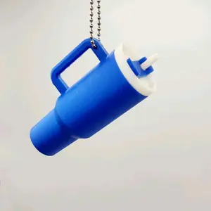 mini cup keychains for chapstick, accessories,cup decoration