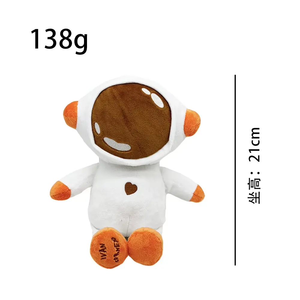 2026 New Ivan Cornejo Plush Dolls Astronaut Stuffed Anime Cotton Stuffed Doll Soft Home Decoration Cosmonaut Doll Birthday Gifts