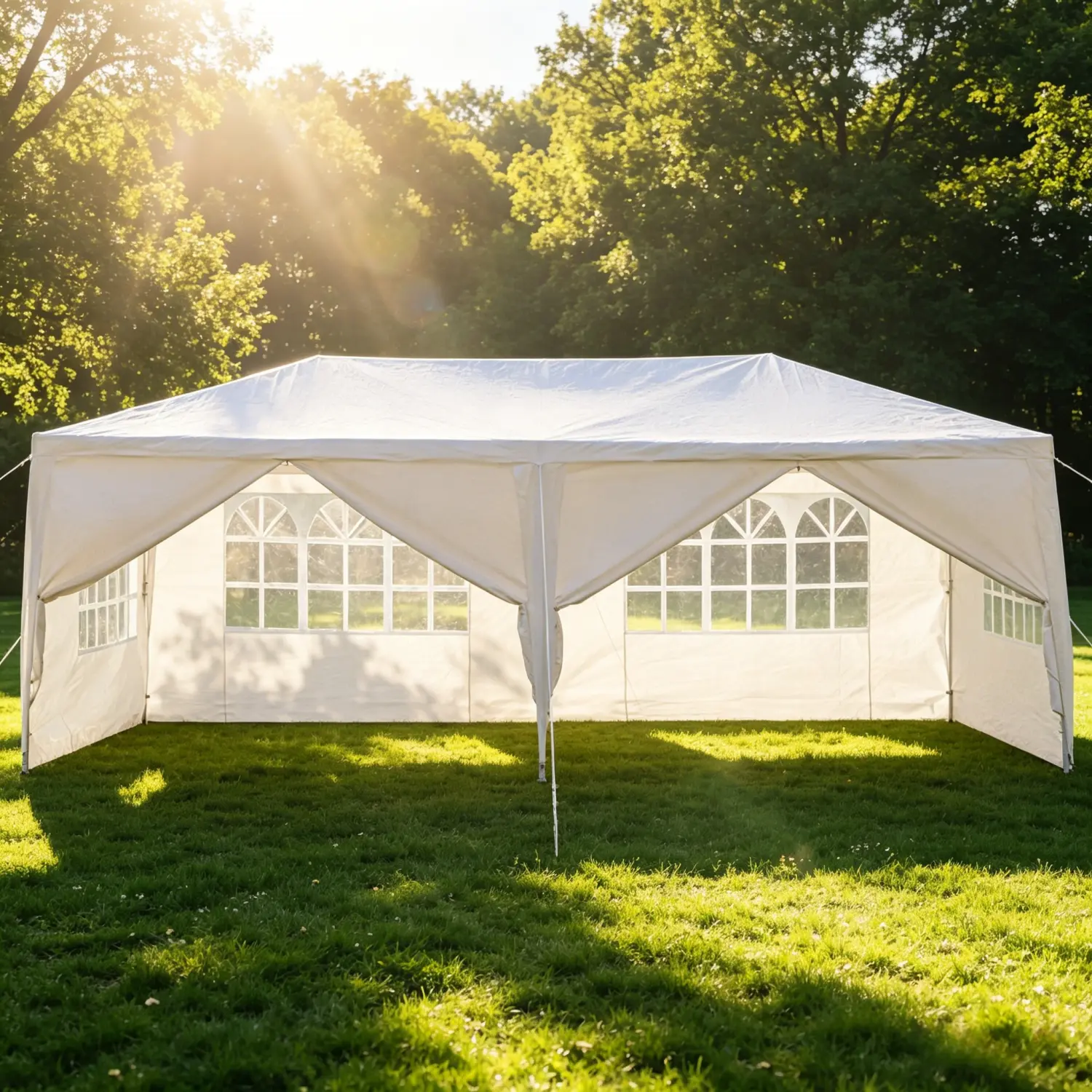 10'x20' Outdoor Party Tent with 0/4/6 Removable Sidewalls, Waterproof Canopy Patio Wedding Gazebo