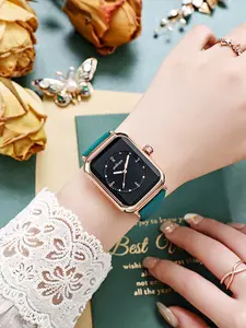 New Creative Fashion Analog Quartz Watch for Women, Silicone Night Glow Ladies Wristwatch, Stylish Decorative Watch for Daily Wear