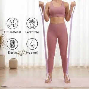 Women's Silicone Resistance Band, Multi-Exercise TPE Train Resistance Band for Fitness Training, Multi-Exercise Resistance Bands, Tpe Resistance Bands
