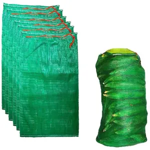 50pcs Produce Mesh Bags Large Reusable Vegetable Bags Sacks 21'' x 32'' Holds up to 50 Lbs Vegetable Bags for Produce Citrus Onion