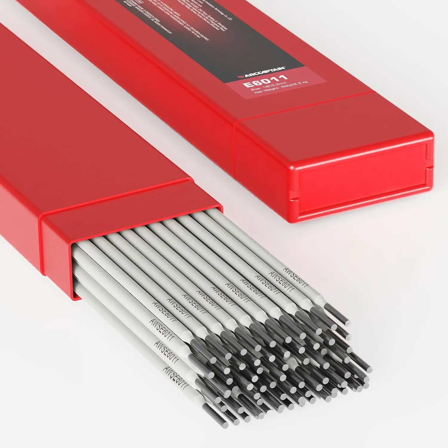 E6011 Welding Rod 1/8" 5LB Carbon Steel Welding Sticks Electrodes, Welding Rods ARC Welding Equipment