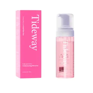 Tideway Beauty Full and Airy Volumizing Mousse - Achieve Fuller, Lighter, and Natural Hair with Long-Lasting Volume, Anti-Frizz, and Nourishing Care for All Hair Types - 5.07 oz