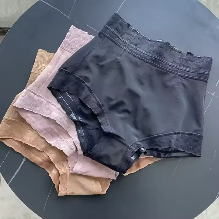 POP CLOSETS Women Butt Lifting Padded Panties - Lace High Waist Shapewear, Booty Pads Compression Body Sculpting Underwear