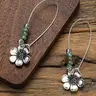 Boho Style Flower Design Dangle Earrings, Bohemian Earrings, Vintage Trendy Minimalist Earrings, Jewelry for Women & Girls for Daily & Party Decoration, Earring Stacking Set, Flower Stud Earrings, Trendy Fashionable Accessories
