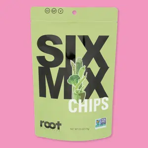 Root Foods Vegetable Chips – 6 Pack, Crispy Snack Option, Real Vegetables Natural, Farm-Fresh Hand-Sliced, Avocado Oil, Sea Salt, 100% Vegetables