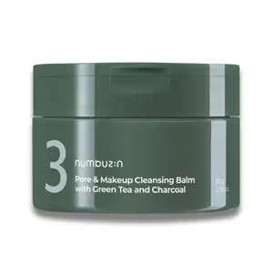 numbuzin - No.3 Pore & Makeup Cleansing Balm with Green Tea & Charcoal