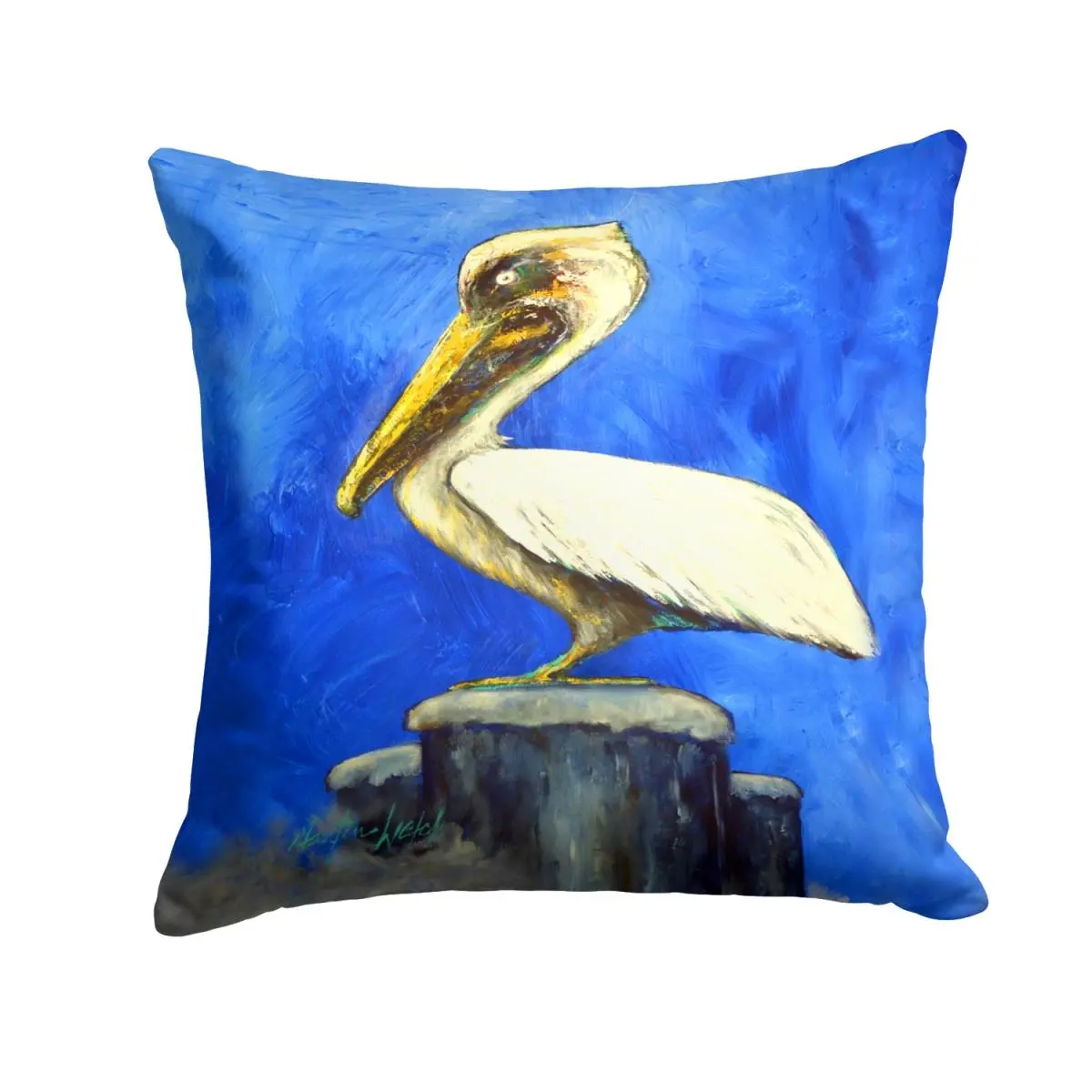 Pelican Texas Pete Fabric Decorative Pillow