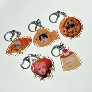 silly txt acrylic keychain