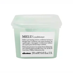 Davines Melu Conditioner 8oz - Mellow Anti-Rupture Lustrous Formula for Long or Damaged Hair with Lentil Seed Extract
