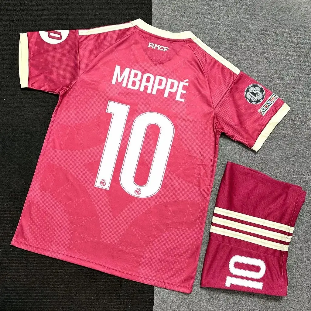 Mbappe #5  Home Laliga 2026/27 Football Jersey | Unisex Breathable Quick Dry Soccer Shirt - Personalized on Request