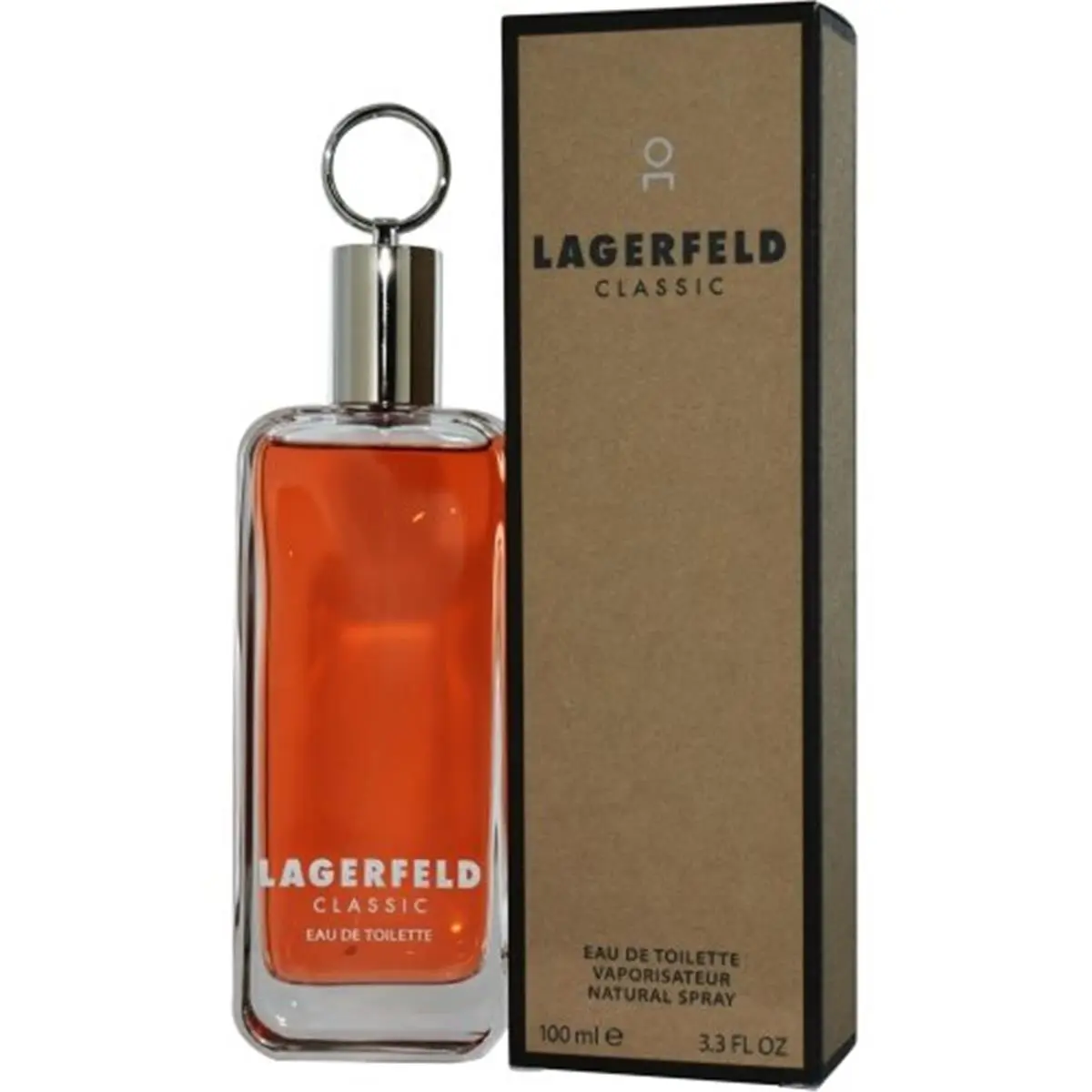 Karl Lagerfeld For Men Eau De Toilette, A Fragrant Men's Fragrance Presented as a 3.3 oz / 100 ml Spray, Spray Men's Fragrance