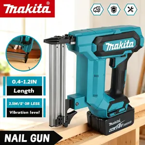 Makita F30 Cordless Electric Impact Nail Gun for 0.4-1.2in Straight Nails 18V Battery Woodworking Construction Tools Efficient & Reliable