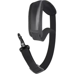Saxophone  Strap, Soft Adjustable Sax Leather Padded for Alto Tenor Soprano Baritone Sax, Clarinet