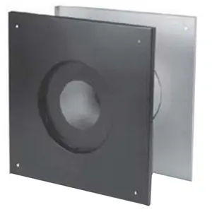 Duravent 4PVL-WTR 4 in. Pellet Vent Wall Thimble pack of 2