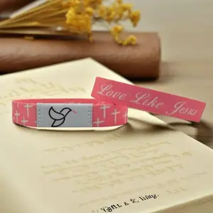 Dove Of Peace Daily Bible Verse Bracelet， the devotion bracelet，inspirational christian gift  , NFC Notifications, Motivational Quote Peace Bracelet， protection bracelet, easter gift Jewelry Love，springtok，Personalized，Religious Emblem, Jesus