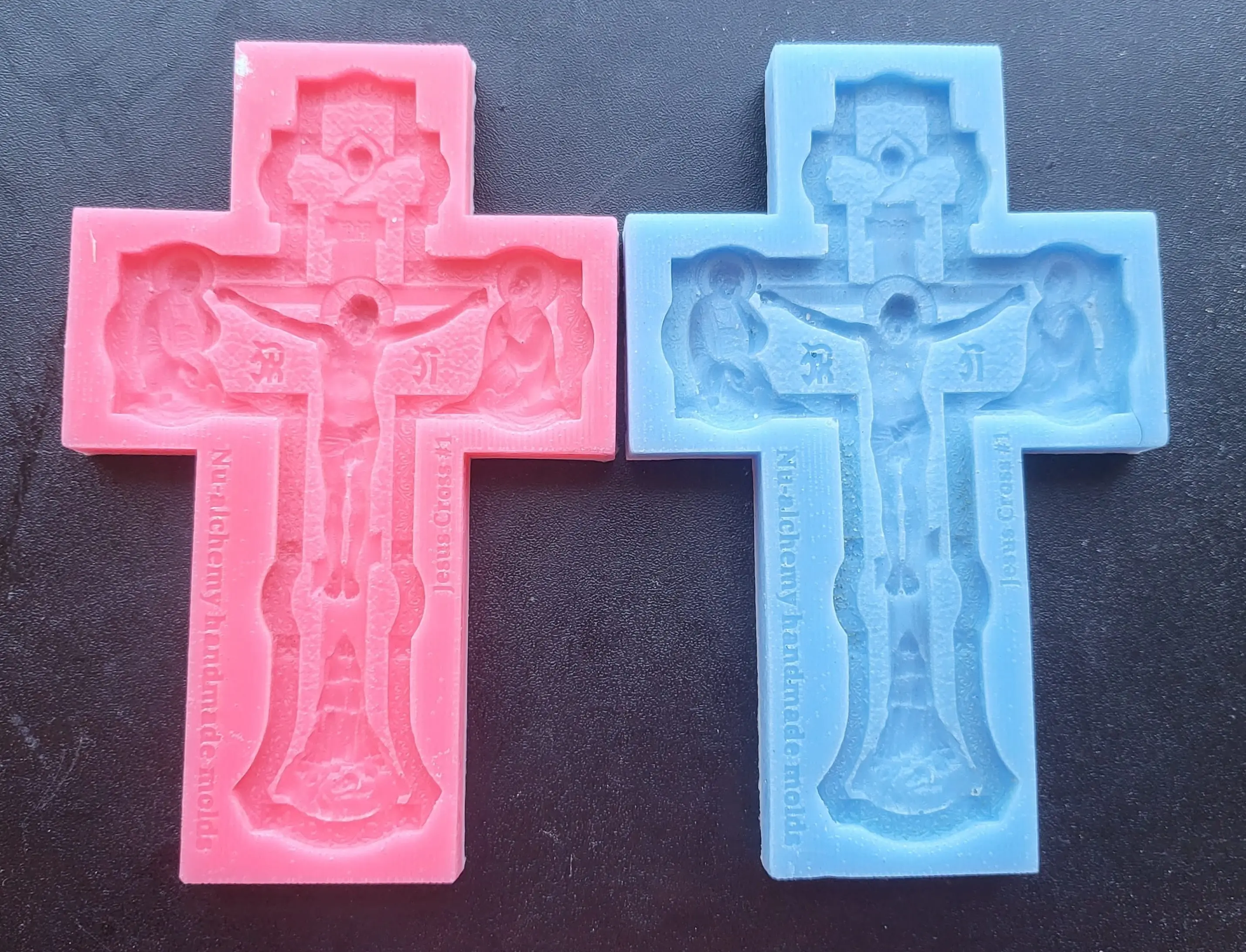 Jesus Cross silicone mold