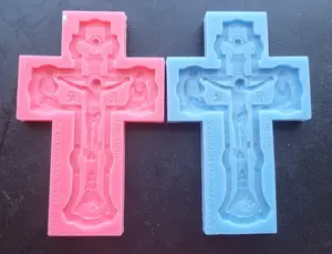 Jesus Cross silicone mold