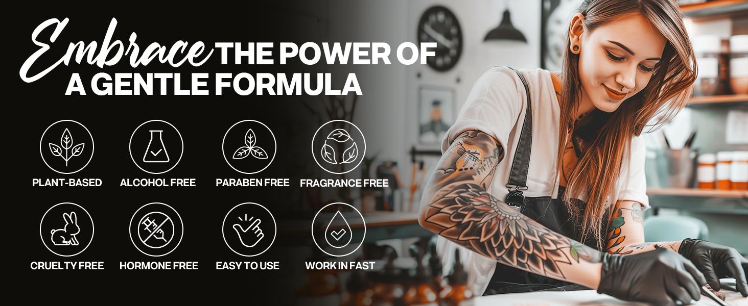 Tattoo Numbing Cream Extra Strength: 6 Hours Painless Tattoos - Maximum Strength Numbing Cream with 5x Numbing