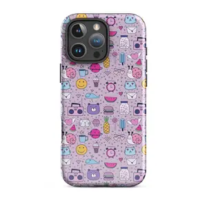 Kawaii iPhone Case, Y2K Collage, Cute Pastel Aesthetic Suitable for iPhone 17-11 Pro Max/Plus and  Samsung Galaxy S23-25