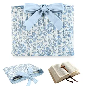Quilted Bible Cover Bible Cover Case for Women Organizer Quilted Bible Carrying Case, Suitable Accessories for Bible Study Use for Girls, Christian Gifts