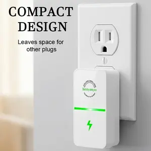 2PCS Power Plug-In Energy Saver, Smart Plug-In Power Box for Stabilizing Energy and Prevent Overload, Energy Saving Device to Reduce Electric Bill, Perfect for Home, Office, Air Conditioner, Refrigerator, and Household Appliances, Durable Home Accessories