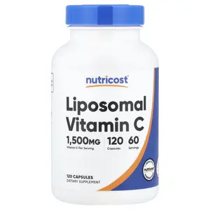 Nutricost Liposomal Vitamin C, 120 Capsules (750 mg per Capsule)