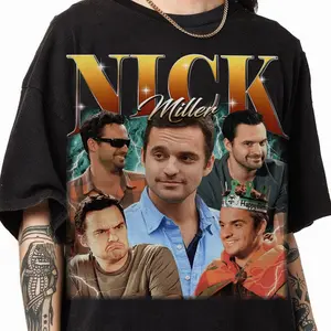 Nick Miller New Girl Homage Shirt, Nick Miller Vintage Tshirt, Nick Miller Retro Fan Tees, Nick Miller Retro 90s Sweater, Classic