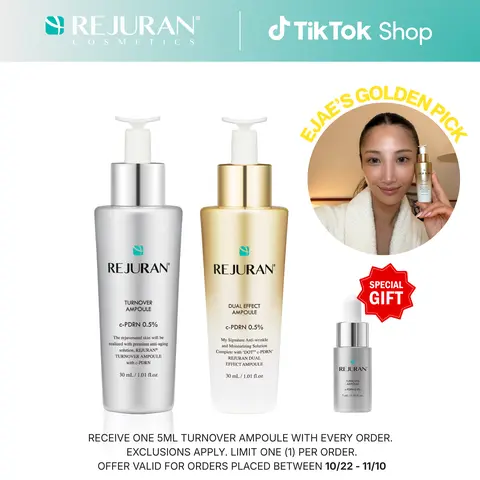 REJURAN Turnover Ampoule 30ml & Dual Effect Ampoule 30ml Bundle