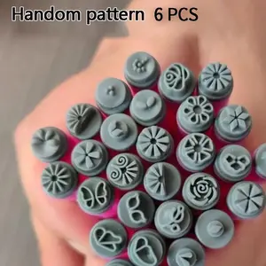 Professional Nail Art Stamping Kit, Replaceable Silicone Stamp Heads, Includes 6 Random and 10 Fixed Templates, Ideal for Beginners, Perfect Gift