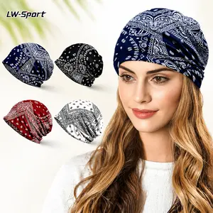 Women’s Boho Summer Beanie Hat – Baggy Skull Cap, Chemo Cap, Dwarf Hat, Nightcap, Sleep Cap, Soft Breathable Headwear for Daily Wear, Outdoor, Yoga, Running (Unisex)