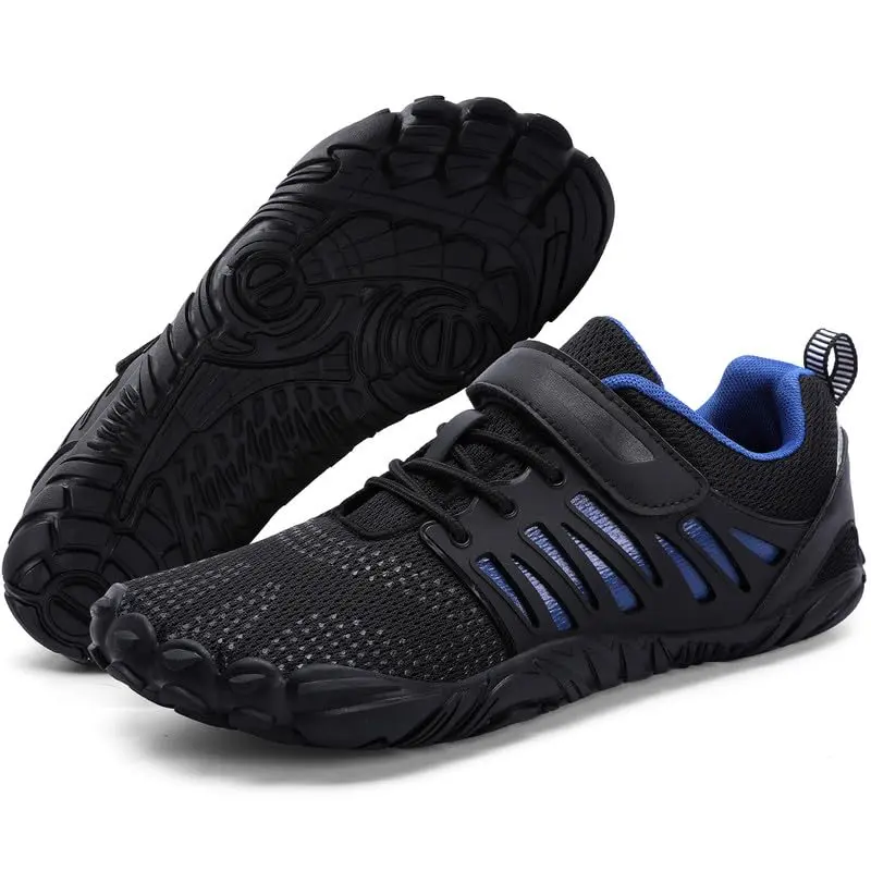 Barefoot Shoes Men Wide Toe Box Zero Drop Water Shoes Men for Gym Workout Minimalist Weightlifting Cross-Trainer Running Hike Grounded Footwear