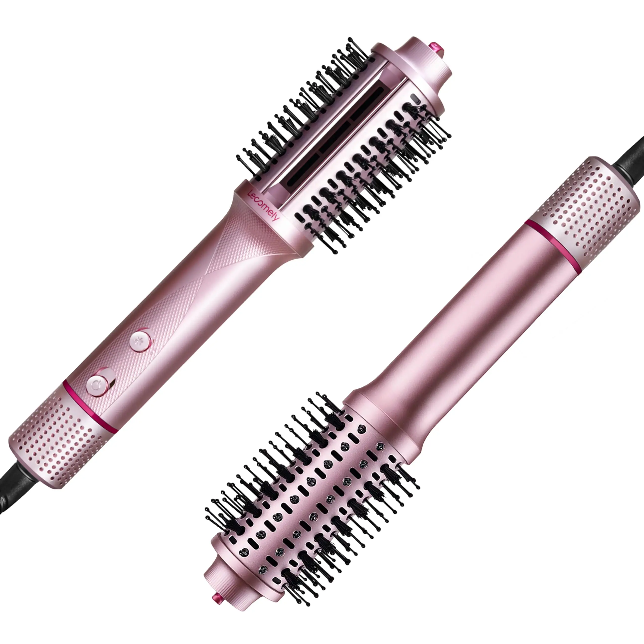 3 in 1 Ionic Hair Dryer Brush, Lightweight Blow Dryer Brush in One for Faster Dry and Style, Blowout Hot Air Brush, One Step Straightener Volumizer with Millions Negative Ions for Smooth