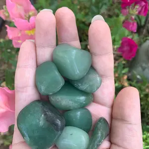 Green aventurine crystal tumble 1”-2”