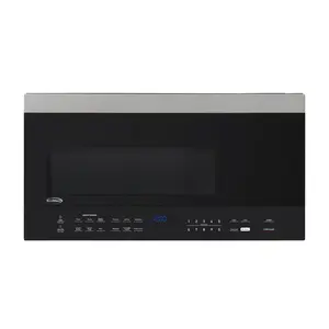 30 in. 1.6 cu.ft Over-the-Range Microwave Oven in Black (KM-MOTSC-16BSS)