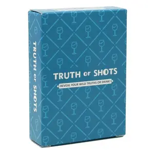Truth or Shots Drinking Game Cards – 14+ Wild Truth or Drink Party Game | Interactive Icebreaker for Game Nights, Bachelorette Parties & Adult Friend Hangouts
