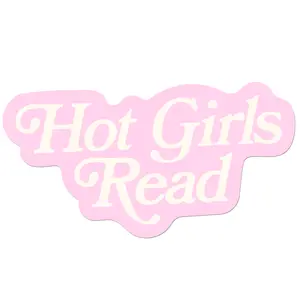 Hot Girls Read Sticker