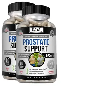 (2 Pack) Prostate Support - Reduce Frequent Urination, Stamina supplement 60ct