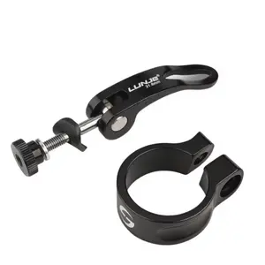 1PC MTB Bike Seatpost Clamp Quick Releas Ultralight Aluminium Alloy Bicycle Seat Post Mount 31.8mm 34.9mm Cycling Accessories