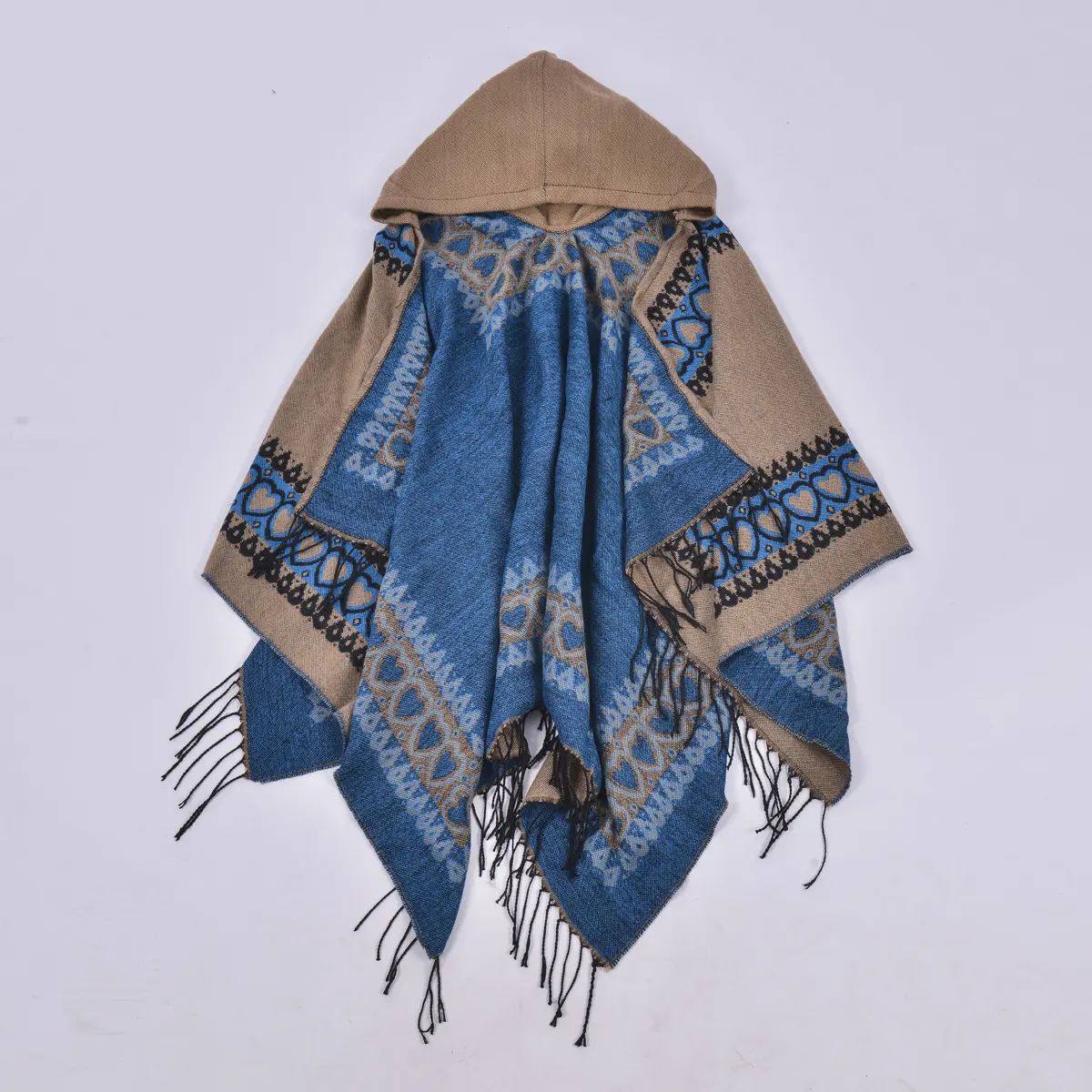 Camel peach heart hat