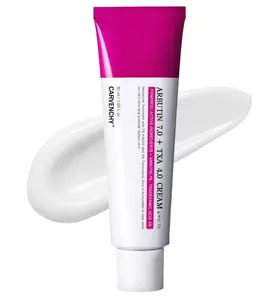 7% Arbutin +4% Tranexamic Acid Cream 70,000ppm Arbutin & 40,000ppm TXA with Niacinamide &Glutathione for Dark Spots Freckles Blemishes & Pigmentation，Multi-pack