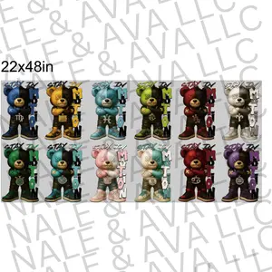 Stay In Motion Zodiac DTF 22X48 Pre-Made Gang Sheet