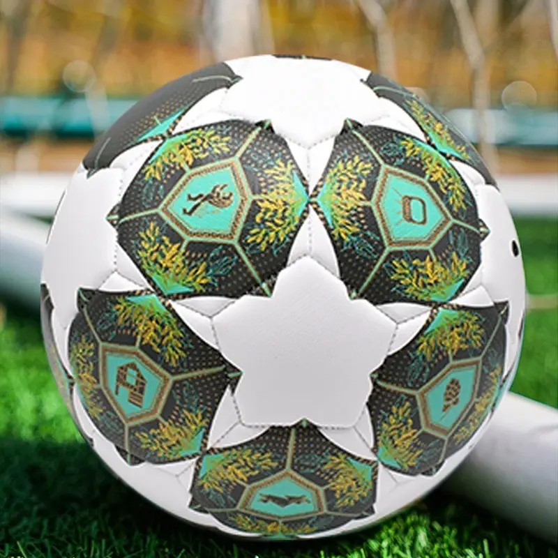 Size 5 Football, Soccer Ball, High-Quality Polyurethane Material, Durable Outdoor Sports Ball, Ideal for Training and Matches, Perfect for Outdoor Use