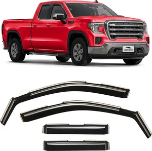 Tint Rebel Premium Window Visors for 2019–2026 GMC Sierra 1500 Crew Cab