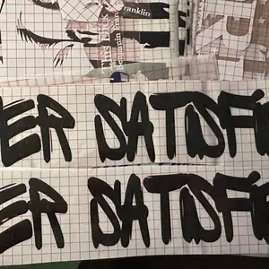 Never satisfied decal