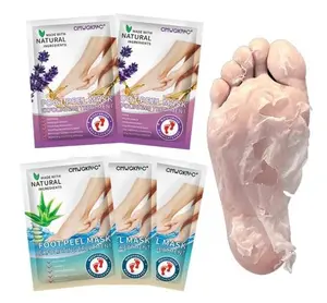 5 Pack Foot Peeling Mask,Exfoliator Peel Off Calluses Dead Skin Callus Remover,Foot Mask for Dry Cracked Feet,Foot Peel Mask for Men and Women Feet Peeling Mask for Mothers Day Gifts Nail Exfoliate